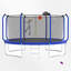 Trampoline de cour moderne de 12 pi avec enceinte sécuritaire Modern Luxury Furniture