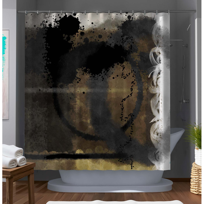 Rideau de douche abstrait Ezreal