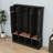 Classic 4-in-1 Entryway Hall Tree with Seating Bench, Shoe Storage, Hanging Hooks and Cabinets-624725263