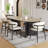 French style home oval dining table sets-106324793