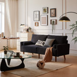 Kiry 78.74'' Corduroy Loveseat