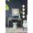 Gold Narrow Four Tiered Wall Mirror