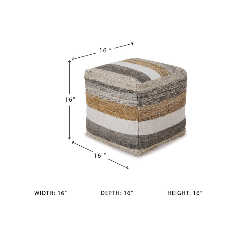 Bray Upholstered Pouf