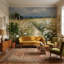 Papier peint paysage mural Wildflowers-101084286-101084288