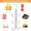 1 porte-sac de rangement pour porte-sac suspendu