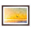 Seagull Flying over the Beach - Framed Print-56705227-56705230