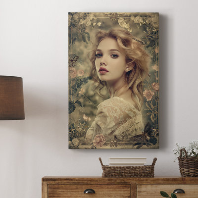 WOMEN Series CCCXLII  -Premium Gallery Wrapped Canvas -Ready to Hang