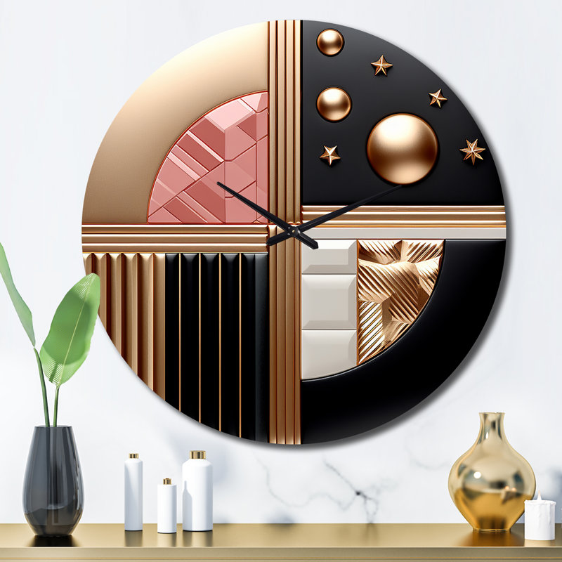 Horloge murale Boho Chic Celebration, Grand