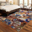 Tapis rectangulaire Bendrick avec envers antidérapant-1641696655