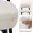 Curved Back Upholstered Dining Chair-2044335108