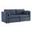 Winfree 78.8" W Upholstered Modular Sofa with Toss Pillows -436183
