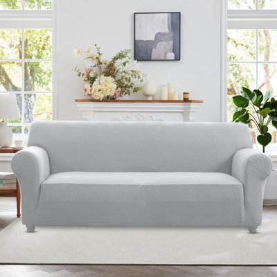 LUXURY NEW SPANDEX FURNITURE SOFA PROTECTOR 4 SEATER