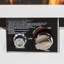 42" Steel Outdoor Fire Pit Table with Lid - 50,000 BTU Dual Fuel