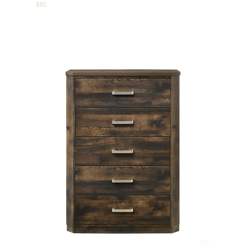 Rehaussez votre pièce avec cette élégante unité en bois, mettant en valeur le grain de bois riche et les poignées métalliques