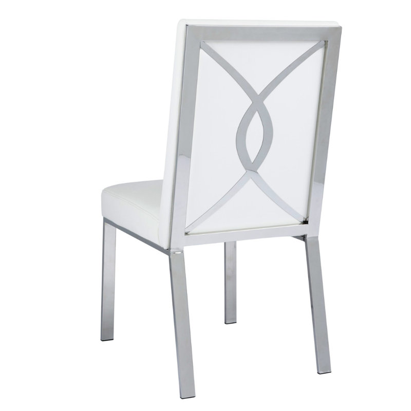 Chaise de salle à manger en métal Yosmastic