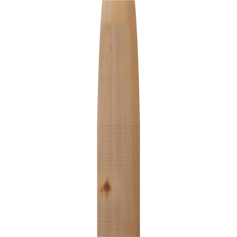 Genouillère Thorton, Cèdre rouge de l'Ouest de l 3 1/2 po (lisse), 10 po X P 22 po H