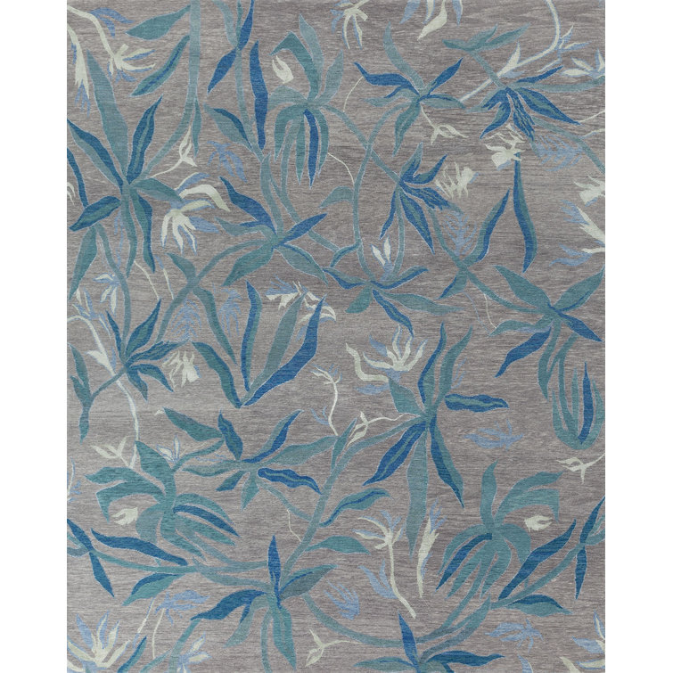 Contemporary Floral Area Rug