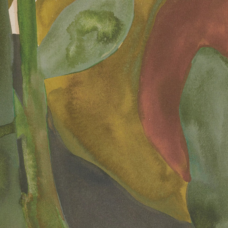 Golden Era Painting by Molly Franken, No, 40" H x 29.5" W x 2" D, White Oak Floater Framed