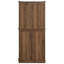 Armoire-penderie avec tablettes coulissantes, tablettes et tiroirs Pierce-235658380