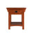 Mission Solid + Manufactured Wood Side Table-62793096