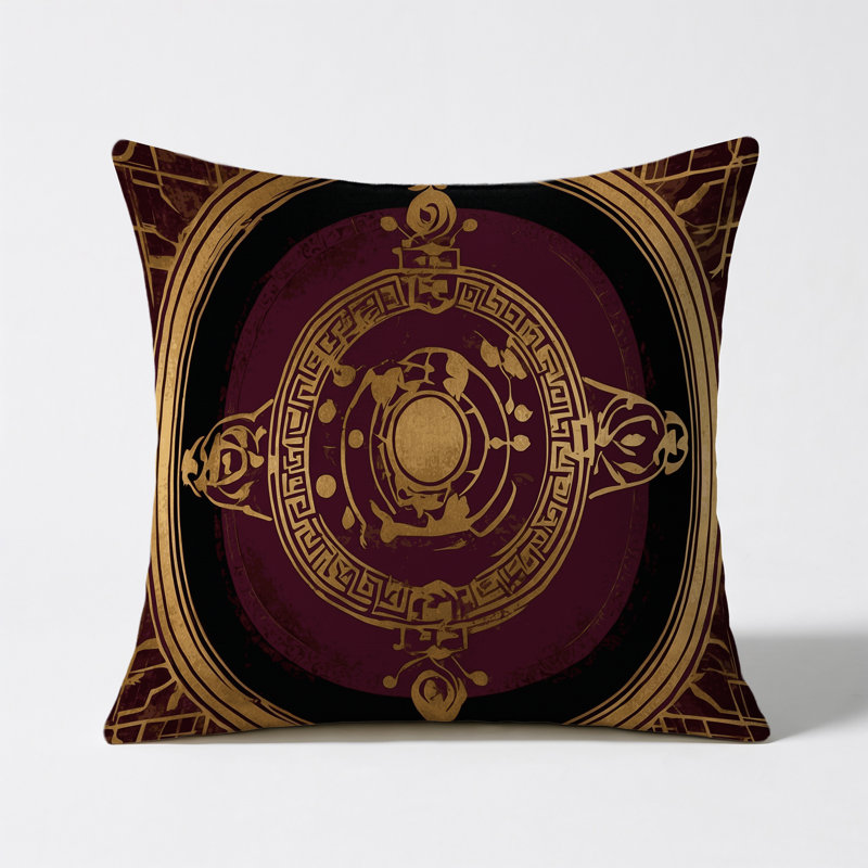 Gilded Paragon Indoor And Outdoor Throw Pillow, Square 20"