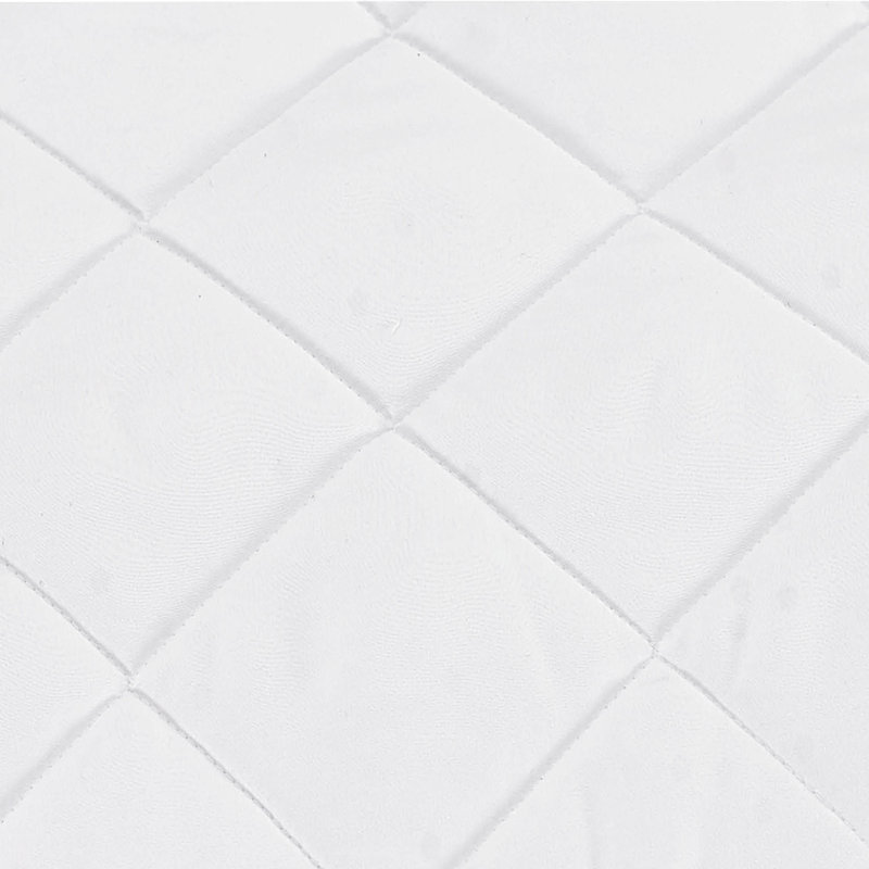 Cimarr No Pattern Bedspread, W250 x L250cm, White