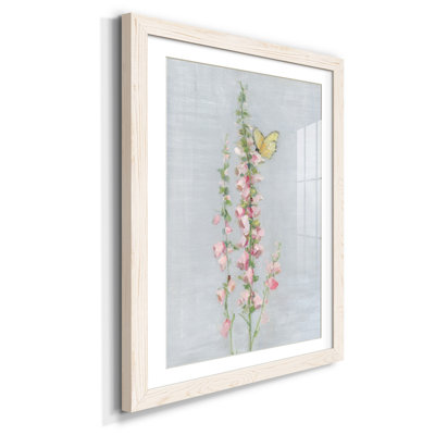 Foxglove Garden II - Cadre photo, reproduction d'art sur papier