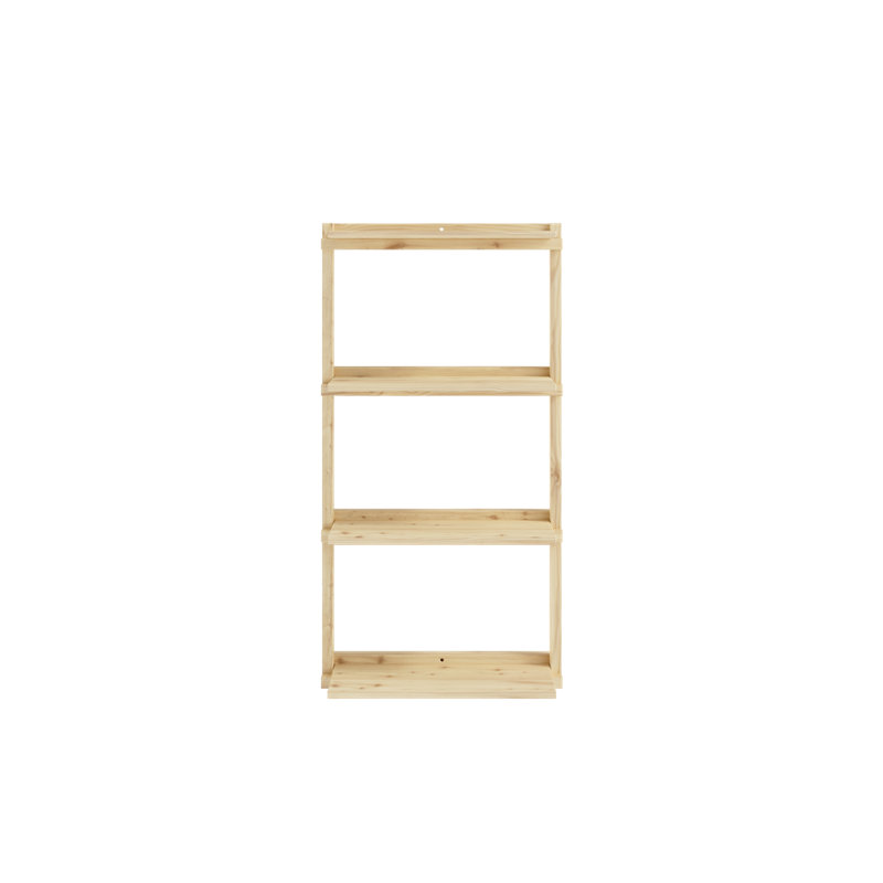 GROOVE SHELVING NARROW RAW