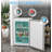 HOMCOM 3.0 Cu.Ft Compact Upright Mini Freezer with Reversible Single Door & Adjustable Thermostat, Small Freezer for Home, Dorm, Apartment & Home Office, White