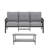 3-Piece Metal Patio Furniture Set-372179945