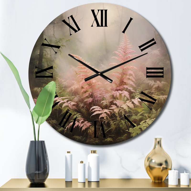 Citialli - Horloge murale florale, Petit