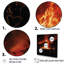 «Judaism Bonfire Blaze Friery Wilderness Luminescence III», reproduction sur toile-408616654-408616653