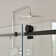 56–60" W x 76" H Frameless Bypass Single Sliding Shower Door with Explosion-Proof Clear Glass