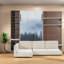 Lits gain d'espace avec rangement, lit escamotable moderne en bois MDF pour la maison-376415771