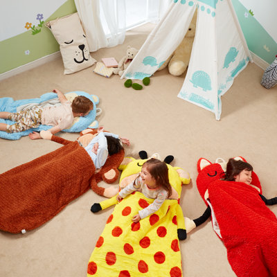 Reversible Animals Toddler Sleeping Bag