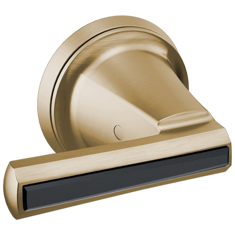 Levoir® Two-Handle Wall Mount Tub Filler - Less Handles, Luxe Nickel, Lever