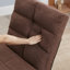 Canapé-lit triple rabattable, canapé-lit réglable avec coussin, 5 positions inclinables, canapé-lit convertible
