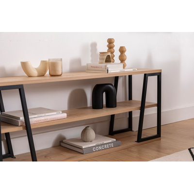 Keikei Unfinished TV Stand for TVs up to 60"