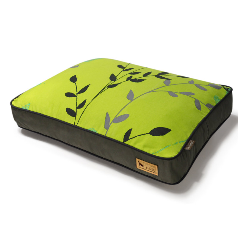 Backyard Greenery Rectangular Bed Cover, Large (42" x 31")