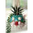  Handcrafted Ceramic Hanging Planter Blowfish Shape 10" H Set of 2
