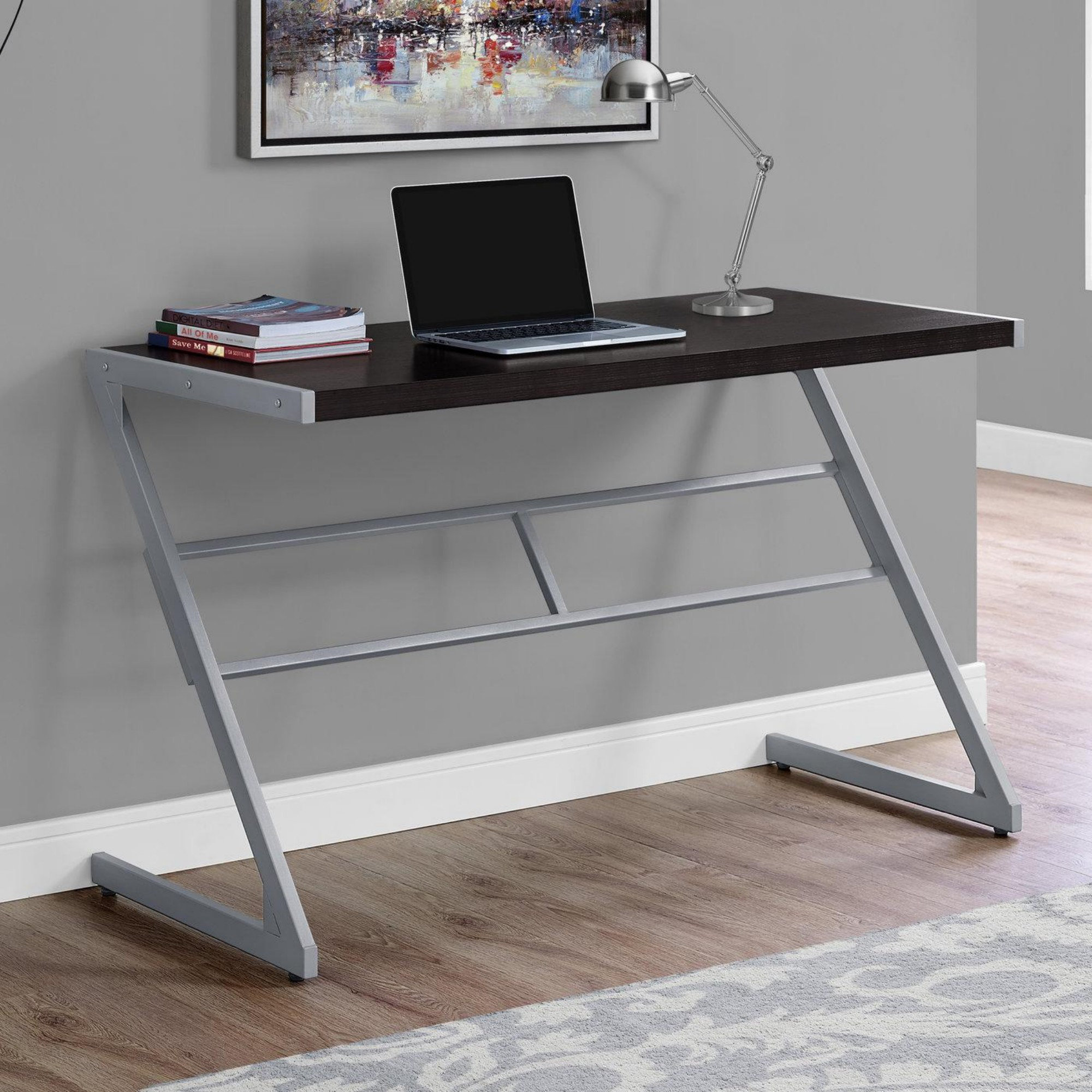 Latitude Run® Modern Minimalist Computer Desk, Home Office - Wayfair Canada