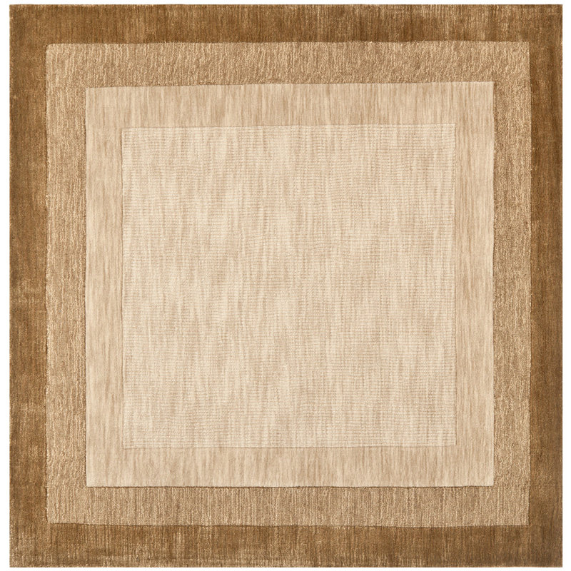 Impressions Hand Loomed Wool Rug, Square 6'