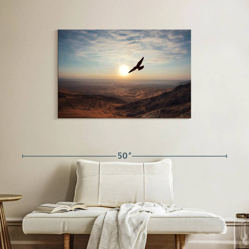 Brampt Flying Desert Eagle, 26" H x 39" W