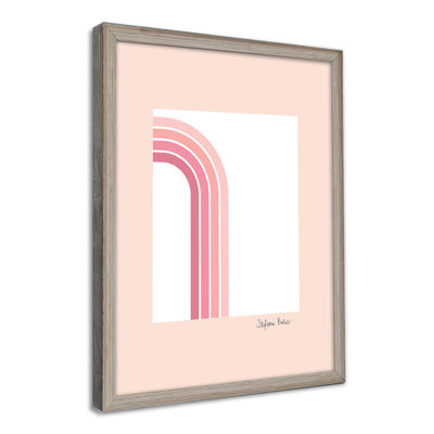Pink Flamingo Print by Stefanie Bales