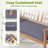 4 Pcs Wood Patio Furniture Set With Soft Seat Cushions Solid Acacia Wood Frame-978497269