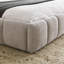 Structure de lit tapissier avec tissu épais, lit plateforme en chenille avec tête de lit et structure solide. Aucun sommier tapissier requis-901538503
