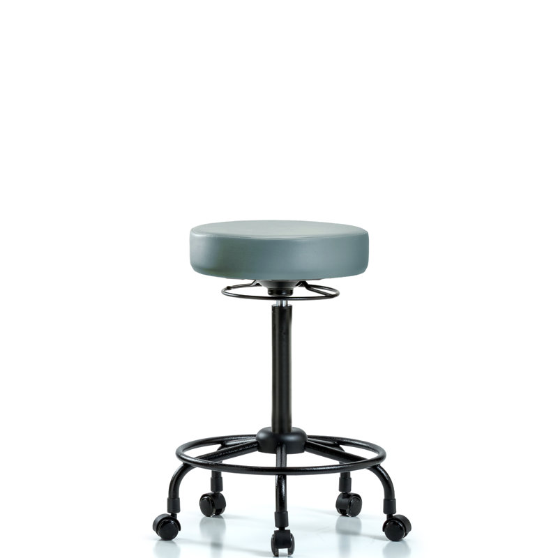 Tabouret de laboratoire réglable en hauteur Khadeijah, Tempête, 32.25"