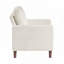 Chaise rembourrée en velours côtelé