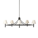 Whittier 5 - Light Iron LED Chandelier