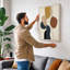 Organic Alignment Mid-Century - Wrapped Canvas-131762194-131762196